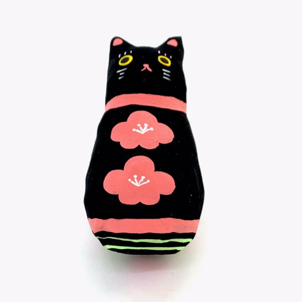 画像6: ［張子］矢嶋美夏／ねこけし（黒）