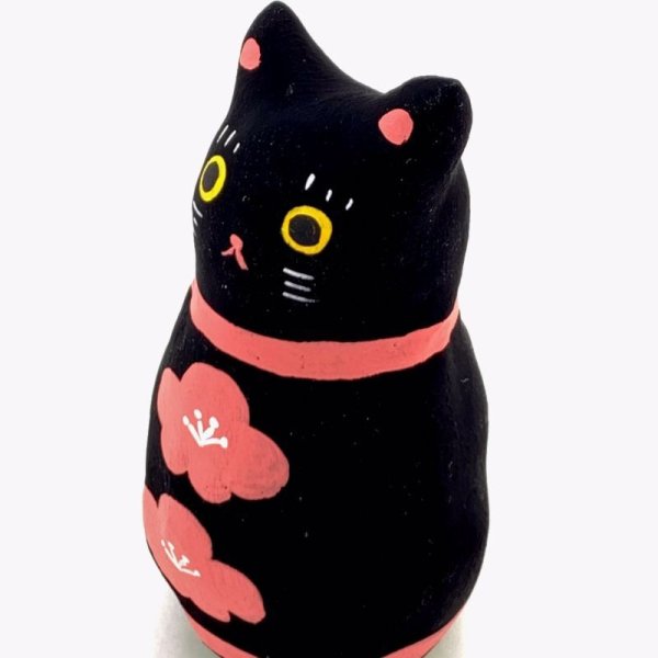 画像5: ［張子］矢嶋美夏／ねこけし（黒）