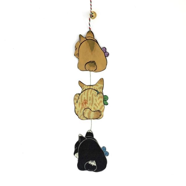 画像2: 元祖ふとねこ堂／すやすや眠り猫・吊るし飾り Ｈ