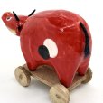 画像8: [ 張子 ] 人形屋笑陽／オリジナル チビべこ・車付 ７cm