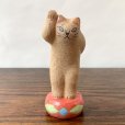 画像1: ［陶器］招き猫製作所ほたる庵／ありがとう Ａ (1)