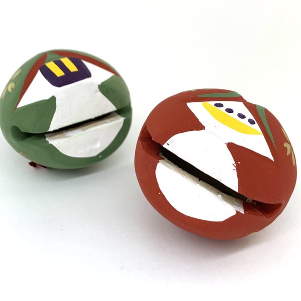 画像6: ［土鈴］のごみ人形／ふくらびな（対）