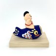 画像5: ［土人形］ 門司ヶ関人形／鯉乗り金太