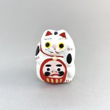 ［練物］鈴幸人形店／猫だるま（前）