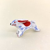 土人形］まんろく工房／復元 鞍馬の土虎（宝塔乗せ） - 旅猫雑貨