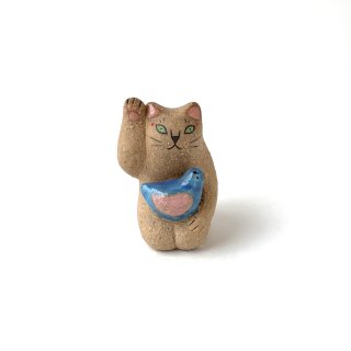 ☆無気力☆ 陶猫作家おちょこさんの招き猫 ☆無気力様専用☆ 陶猫作家おちょこさんの招き猫 美術品