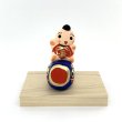 画像2: ［土人形］ 門司ヶ関人形／鯉乗り金太 (2)