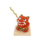 土雛 土人形 豆雛三段飾り / Clay Dolls of Hina set - OKURA