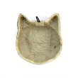 画像4: [張子] お面のおっとぼけ／招き猫面（白黒） (4)