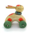 画像4: [木地玩具] はりまや／うさぎ車 (4)
