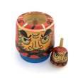 画像5: [木地玩具] はりまや／だるま当てごま (5)