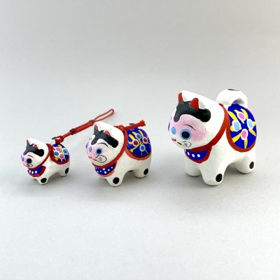 画像1: ［練物］鈴幸人形店／犬（中）