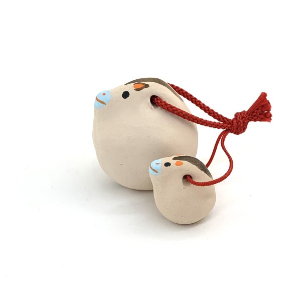 画像2: ［土鈴］鈴蔵／親子午 (2)