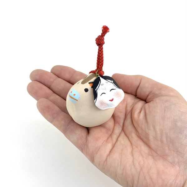 画像8: ［土鈴］鈴蔵／お多福午 (8)