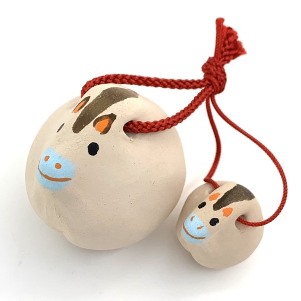 画像6: ［土鈴］鈴蔵／親子午 (6)