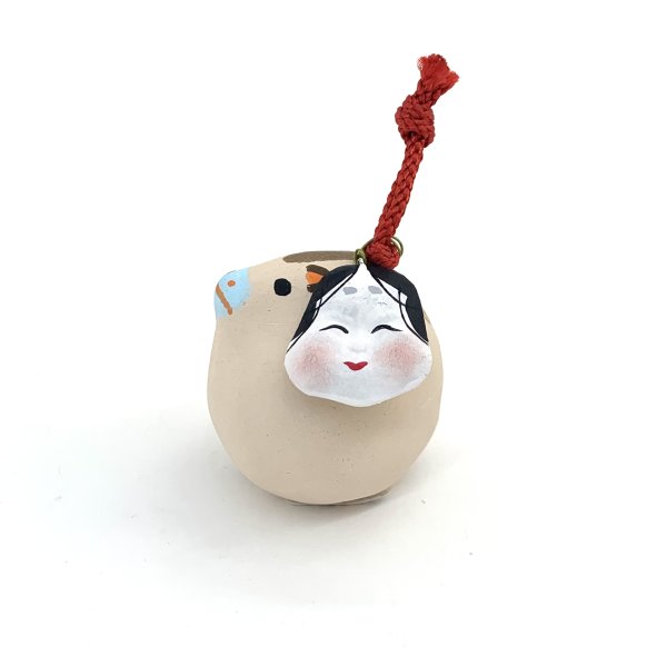 画像2: ［土鈴］鈴蔵／お多福午 (2)