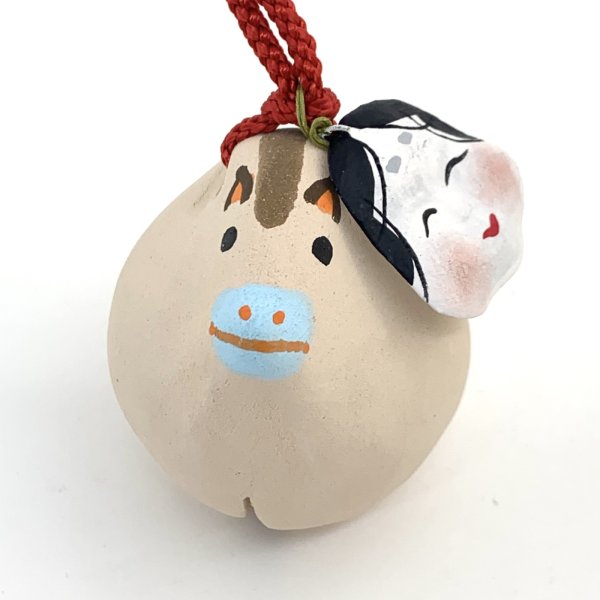 画像7: ［土鈴］鈴蔵／お多福午 (7)